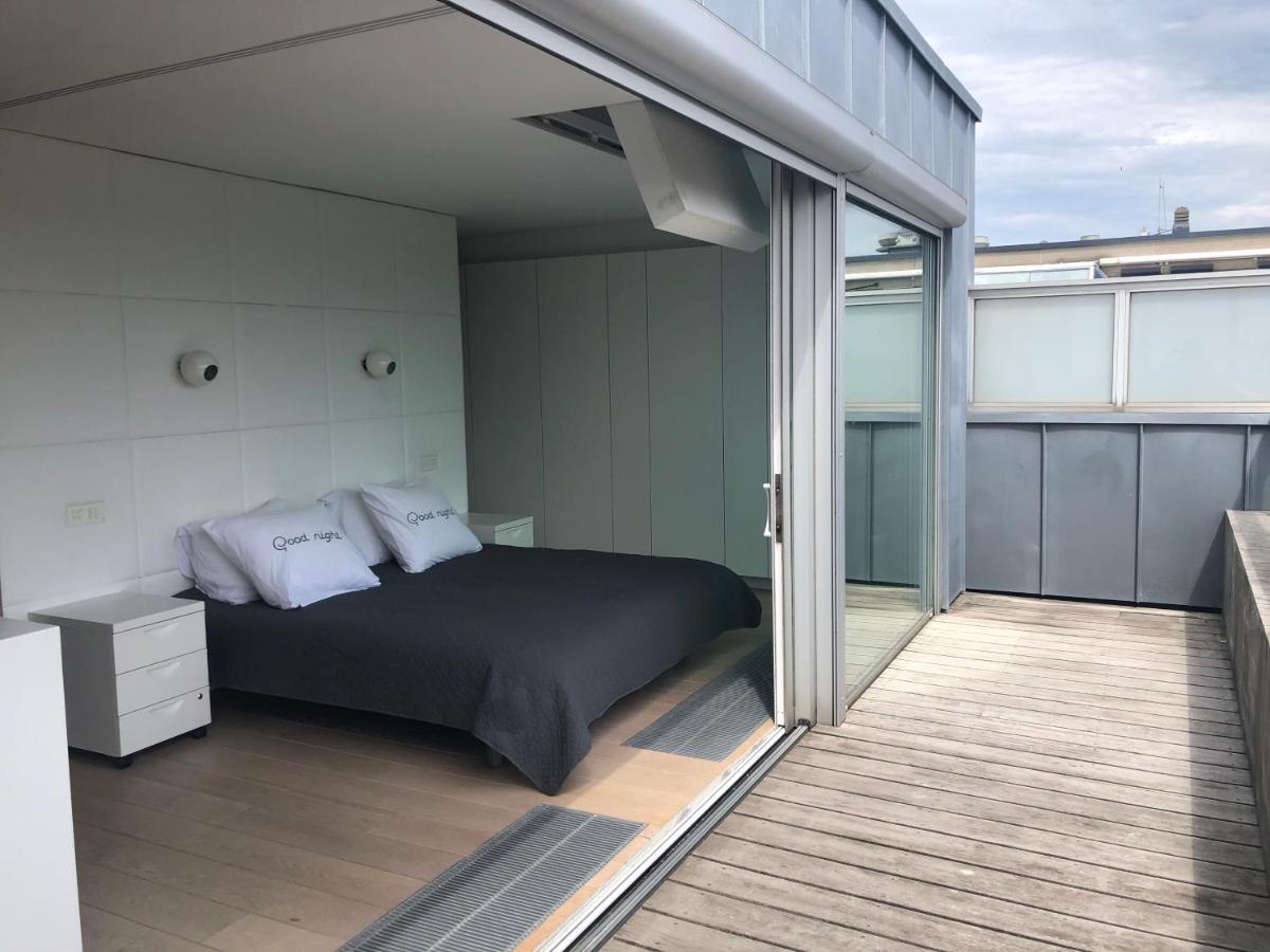Penthouse Sea-Loft Blankenberge, Uniek Zeezicht, Luxeloft Met 40M2 Terras! Lägenhet Exteriör bild