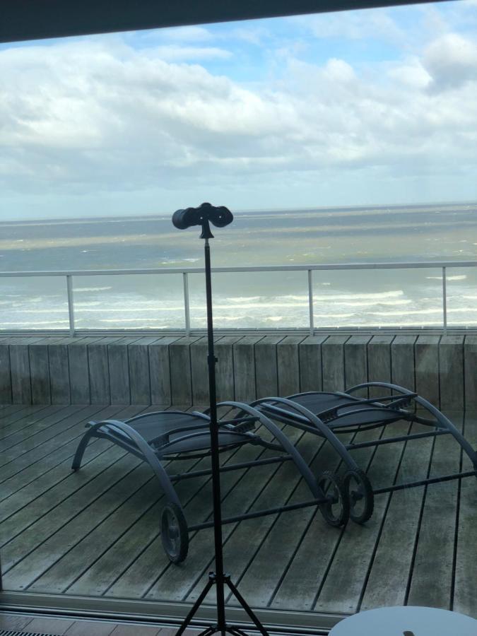 Penthouse Sea-Loft Blankenberge, Uniek Zeezicht, Luxeloft Met 40M2 Terras! Lägenhet Exteriör bild